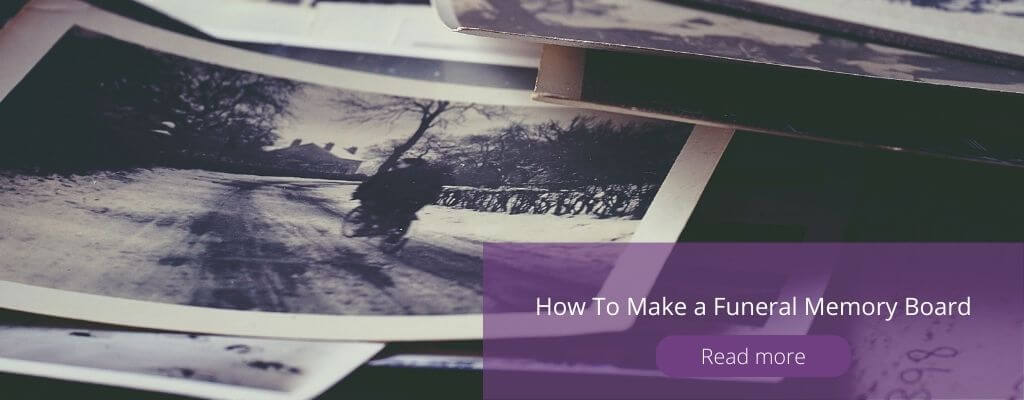 How to make a funeral memory board blog